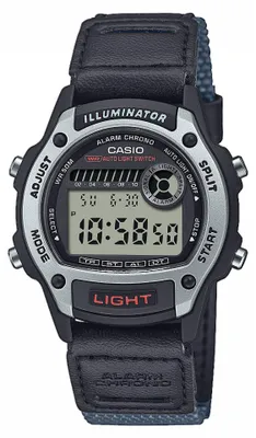 Produktbild von Casio Armbanduhr W-220HF-8AVEF digital mit Textilband