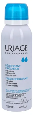 Produktbild von Uriage 3661434003110, Frauen, Deodorant, Spray-Deodorant, Spray, 125 ml, 24 h