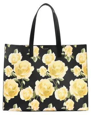 Immagine prodotto di Ted Baker borsa a tracolla Tamicon Floral Print Extra Large Icon Bag Black nero
