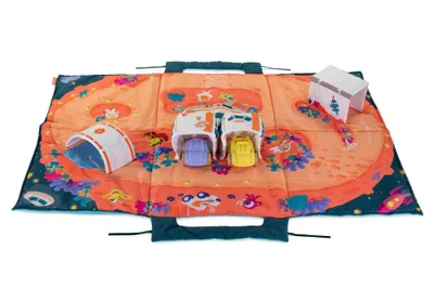 Obrázok produktu pre Hracia podložka Miniland Space Mat vrátane 2 autíčok