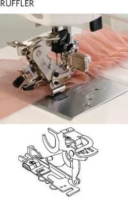 Obrázok produktu pre Pätka riasiaca 943100207 JANOME