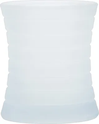 Produktbild von Kerzenglas Curve Frostig/Milchig für Sovie® Refill Kerzen - Kerzenständer