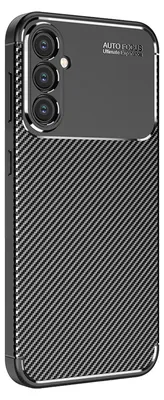 Produktbild von Handy Hülle für Samsung Galaxy S24 Carbon Look Cover Case Schutzhülle Farbe: Schwarz
