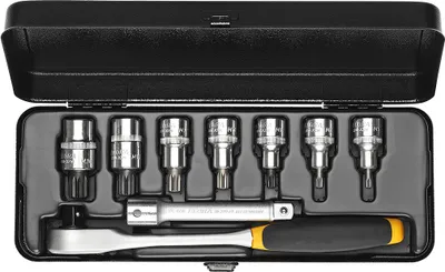 Produktbild von Elora Steckschlüssel-Satz 1/2", XZN, 9-teilig M5-M16, ELORA-770-KXZNK