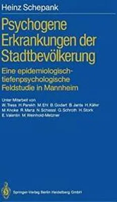 Produktbild von Psychogene Erkrankungen der Stadtbevölkerung