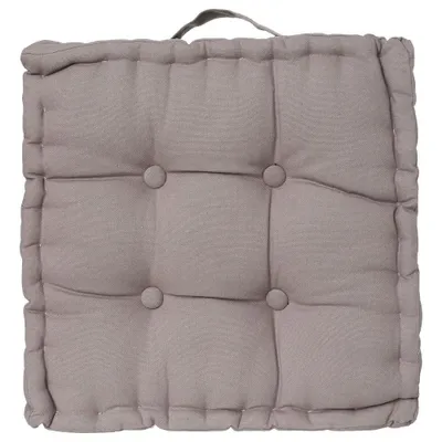 Produktbild von Bodenkissen grau 40x40cm  - Atmosphera créateur d'intérieur