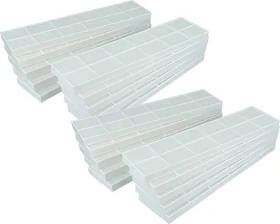 Zdjęcie produktu dla vhbw 20 filtrów powietrza G2, kompatybilnych z wentylatorami, wentylatorami i urządzeniami wentylacyjnymi Zehnder CLF