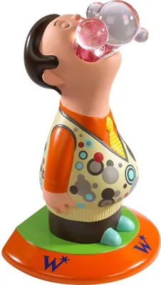 Image de Noble Collection Harry Potter Buchstütze Weasleys Bubble Boy 24 cm NOB7157