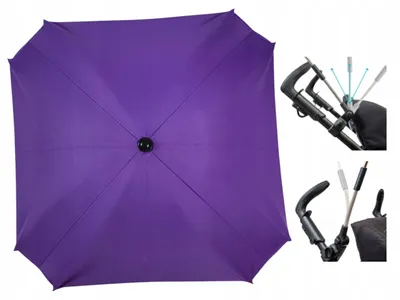 Produktbild von Skyline Lila Kinderwagen-Sonnenschirm mit UV50+ Schutz