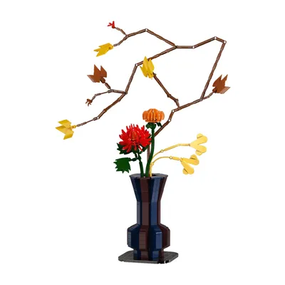 Produktbild von Cada Blumen Bauset Herbst - 795 Teile dekoratives Spielzeug