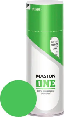 Produktbild von Sprühlack Maston ONE glanz hellgrün 400 ml