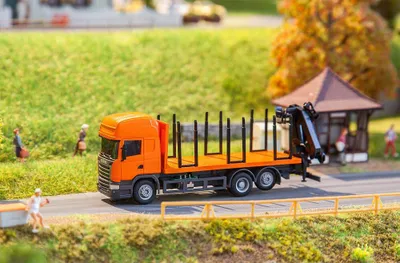 Produktbild von Faller Car System 161634 - H0 Scania R13 Kurzholz LKW (HERPA) - Neu