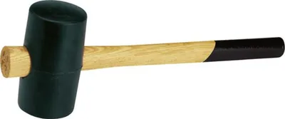 Produktbild von Gummi-Komp.Hammer Gr.0A 40mm schwarz FORTIS