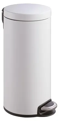Produktbild von EKO - Serene Treteimer 30 Liter - Stainless steel Plastic  - Weiß