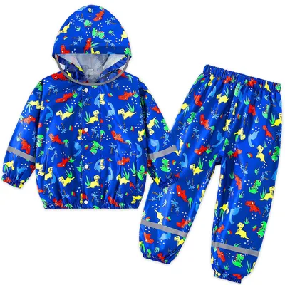 Immagine prodotto di Tuta antipioggia impermeabile per bambini, taglie da 1 a 7 anni