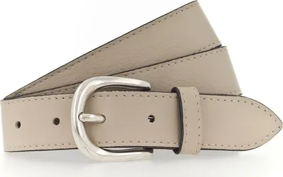Produktbild von Vanzetti Leder Gürtel 30mm Leather Belt W80 Dark Vanilla beige