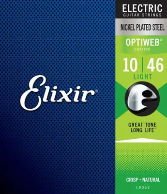 Obrázek produktu pro Elixir 19052 Optiweb 10-46 - Struny Pro Elektrickou Kytaru