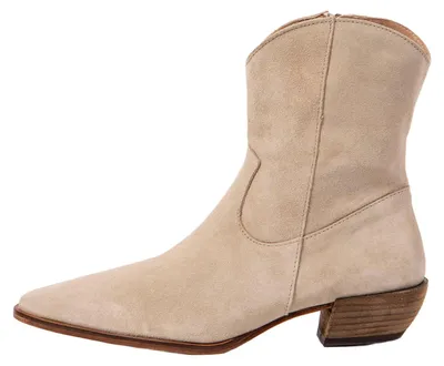 Produktbild von Neosens Stiefeletten mit Absatz Damen S3354 SILK SUEDE CREAM/ RUCHE Farbe Beige