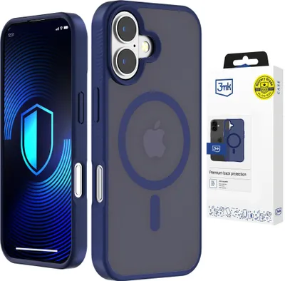 Zdjęcie produktu dla Apple Iphone 16 - 3Mk Smoke Magcase Blue