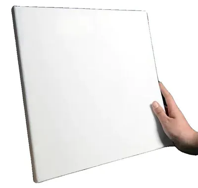 Imagen del producto de Lienzo para artistas, con marco de madera resistente, versátil para pintura al óleo y acrílico, juego de 5 unidades de 30x30 cm (12x12 pulgadas)