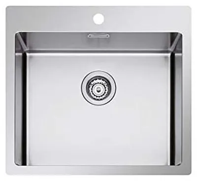 Spülbecken SR5500 1 Becken satiniert Edelstahl 550x510 mm Filotop