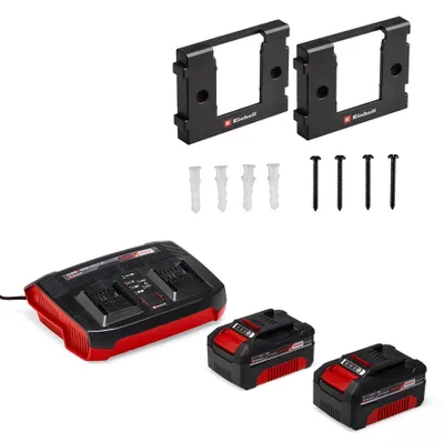 Produktbild von Original Einhell Starter Kit Akku und Ladegerät Power X-Change (Lithium Ionen, 1