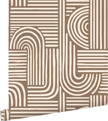 Immagine prodotto di ESTAhome carta da parati 3D grafico marrone 50 x 900 cm