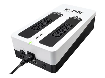 Produktbild von Eaton 3S 700 - USV - Wechselstrom 220-240 V - 420 Watt - 700 VA - 1-phasig - USB - Ausgangsanschlüsse: 8