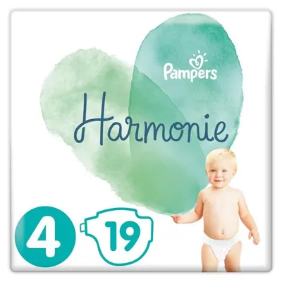 Produktbild von Pampers Harmonie Windeln Größe 4 19 Stück