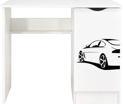 Produktbild von Famanu Schreibtisch für das Jugendzimmer - Platzsparendes und schlichtes Design