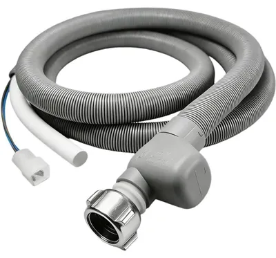 Aquastop-Zulaufschlauch 1,85 m, 3/4 Zoll, universell, grau