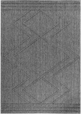 Produktbild von Outdoor Teppich Piero Läufer, Farbe: Grau, Größe:80x150 cm