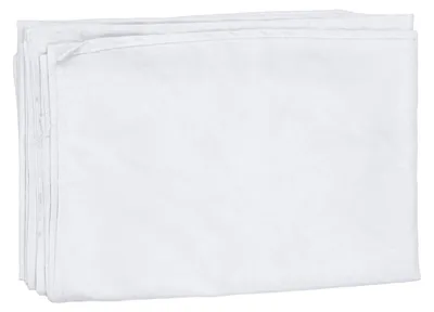 Obrázek produktu pro Bílé fotografické pozadí 150 × 200 cm, polyester, nemačkavé, průsvitné, měkké, ideální pro fotografická studia, úpravu fotografií a večírky