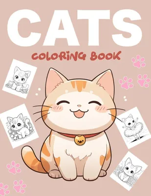 Produktbild von Katzen-Malbuch