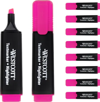 Immagine prodotto di WESTCOTT E-743617 00 WESTCOTT Textmarker pink, 1 St.