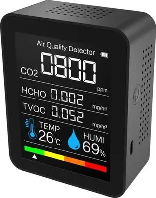 Produktbild von Intelligenter CO2-Detektor – Mehrfacherkennung – 400–5000 ppm