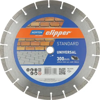 Produktbild von Norton Clipper Diamantscheibe Standard Universal Ø 300x20 mm