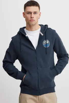 Produktbild von Blend 20715348 Herren Sweatjacke Kapuzenjacke Hoodie mit Kapuze und Reißverschluss