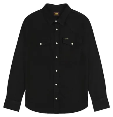 Obrázok produktu pre Lee Regular Western Košeľa s dlhým rukávom Black M Man Black M