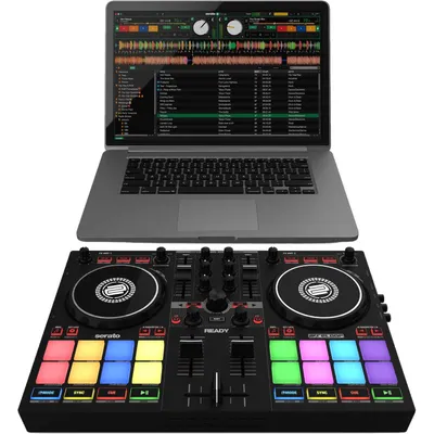 Produktbild von Reloop DJ Controller Ready USB-Bus-betrieben für Serato & djay Pro mit 9 Pad-Modi