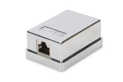Image de Prise en saillie DIGITUS Consolidation Cat6 1xKeystone blindé