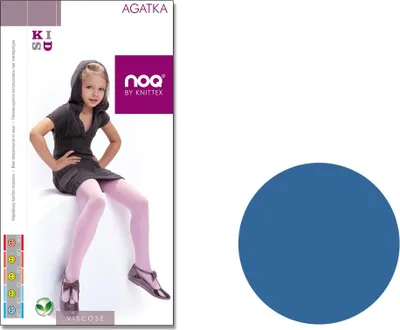 Produktbild von Kinder-Strumpfhose aus Viskose AGATKA Jeans 128-134