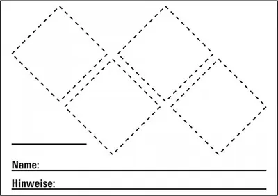 Produktbild von Dreifke® Aufkleber I Gefahrstoffetikett zum Selbstkleben und Beschriften, für...