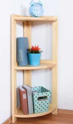 Produktbild von Eckregal Vollholz