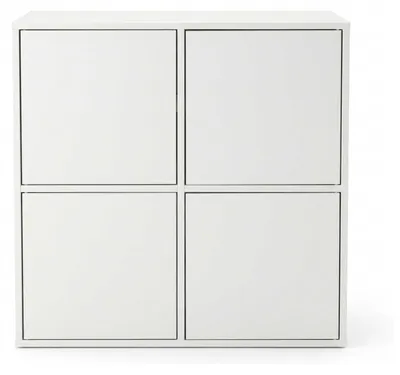 Produktbild von VDD – Vinylschrank – Aufbewahrungsschrank – LP-Aufbewahrung – Vinyl-Aufbewahrungsmöbel – Weiß