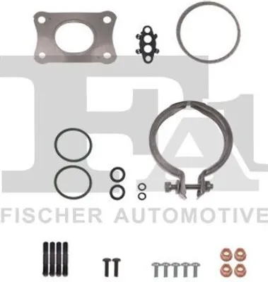 Produktbild von FA1 KT111320 Montagesatz Turbolader für VW Golf VII Schrägheck (5G1, BQ1, BE1, BE2) Polo Schrägheck (6R1, 6C1) Passat Variant (3G5, CB5) TIGUAN (5N)