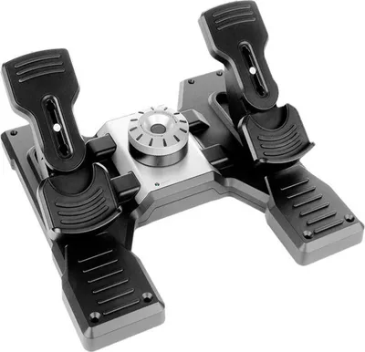 Produktbild von Logitech Flight Rudder Pedals - Pedale - kabelgebunden - für PC
