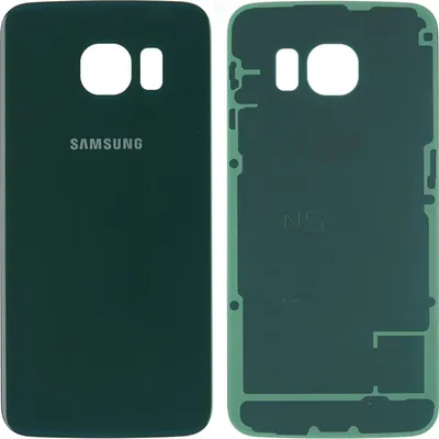 Produktbild von Gehäuse Rückseite für Samsung Galaxy S6 Edge (SM-G925F), Grün