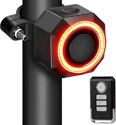 Productafbeelding van Fietsalarm draadloos - 110 dB - Met afstandsbediening