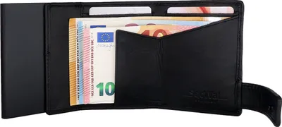 Produktbild von SecWal Kreditkartenetui RFID Leder 7 cm